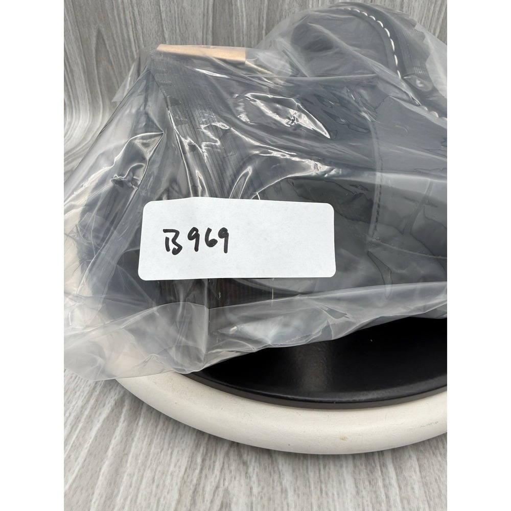 Dr. Martens Polley Bex Womens Size 10 Black Leather Mary Jane Flats Buckle Shoes - Picture 9 of 9